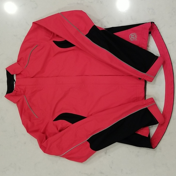 Novara Jackets & Blazers - Novara Express 2.0 Bike Jacket Lightweight Reflective Pink Black Size: Small